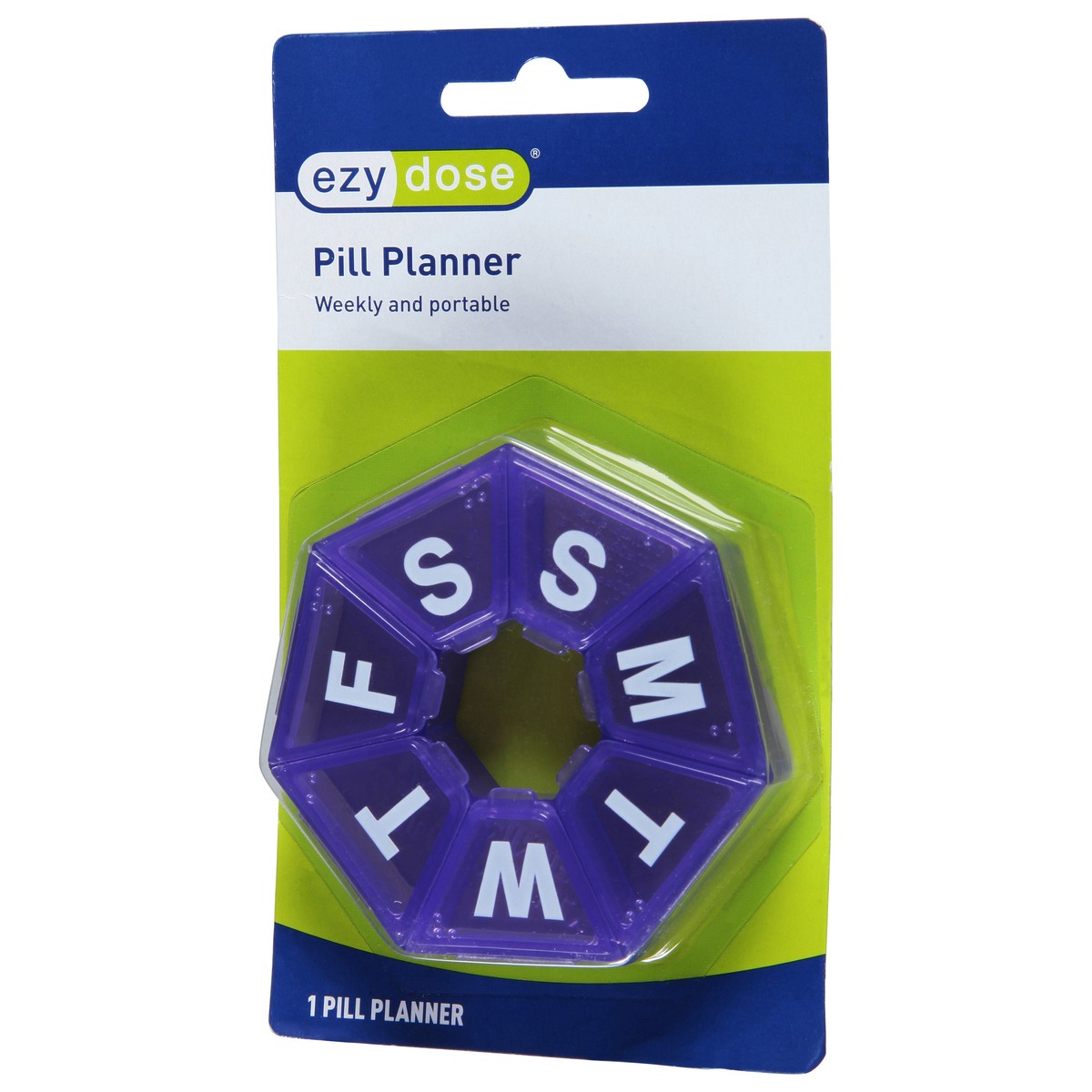 slide 2 of 11, EZY Dose Weekly and Portable Pill Planner 1 ea, 1 ct