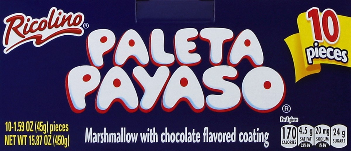 slide 4 of 4, Ricolino Marshmallow 10 ea, 10 ct