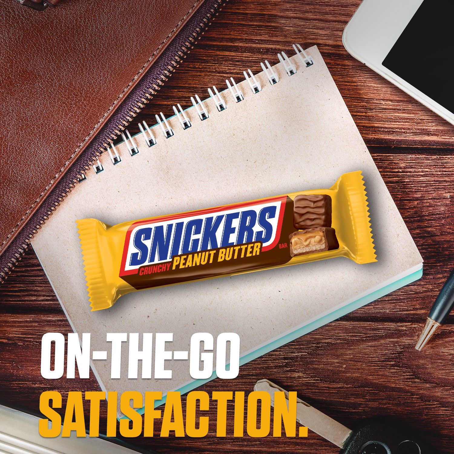 slide 3 of 6, SNICKERS Peanut Butter Squared Candy Chocolate Bar, Full Size, 1.78 oz, 1.78 oz