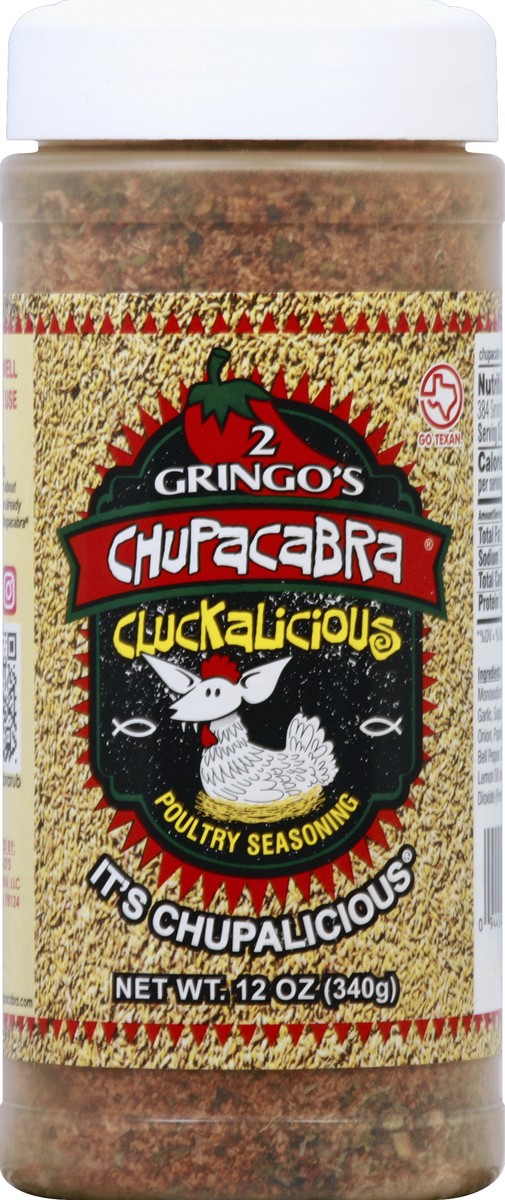 slide 1 of 6, 2 Gringo's Chupacabra Poultry Seasoning - 12 oz, 12 oz