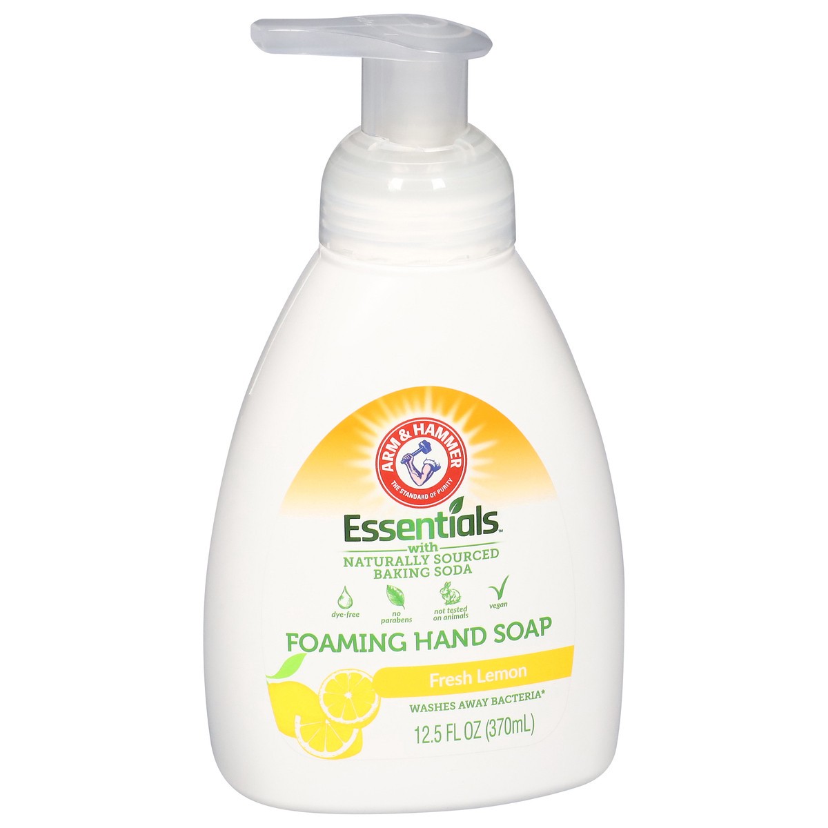 slide 4 of 13, Essentials Foaming Fresh Lemon Hand Soap 12.5 fl oz, 12.5 fl oz