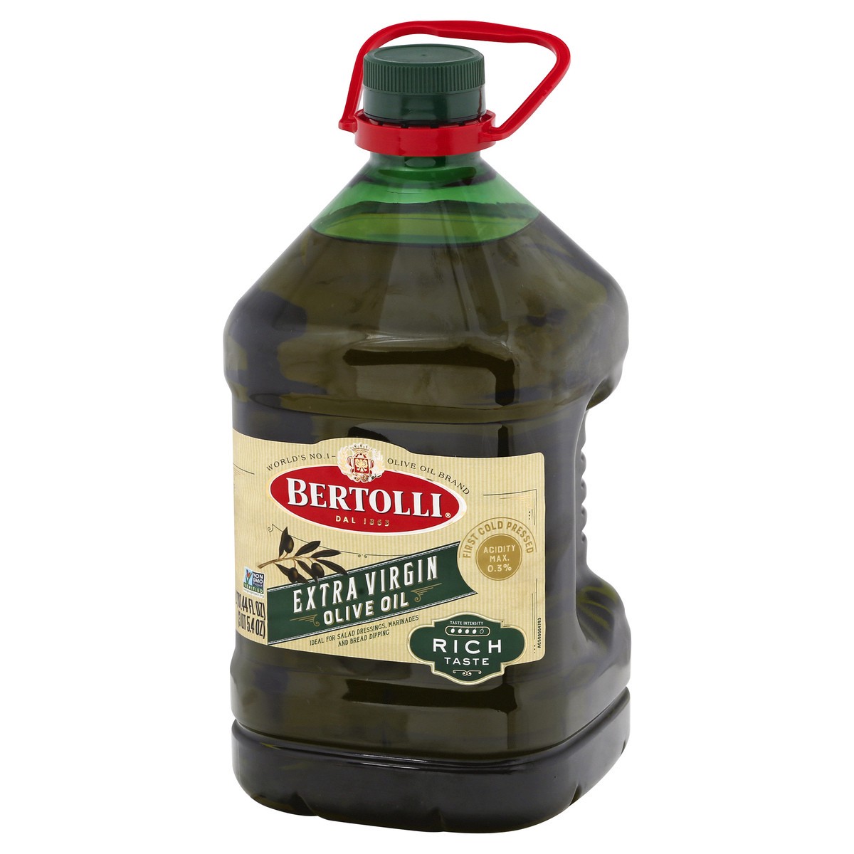 slide 6 of 13, Bertolli Extra Virgin Olive Oil 3 lt, 3 liter