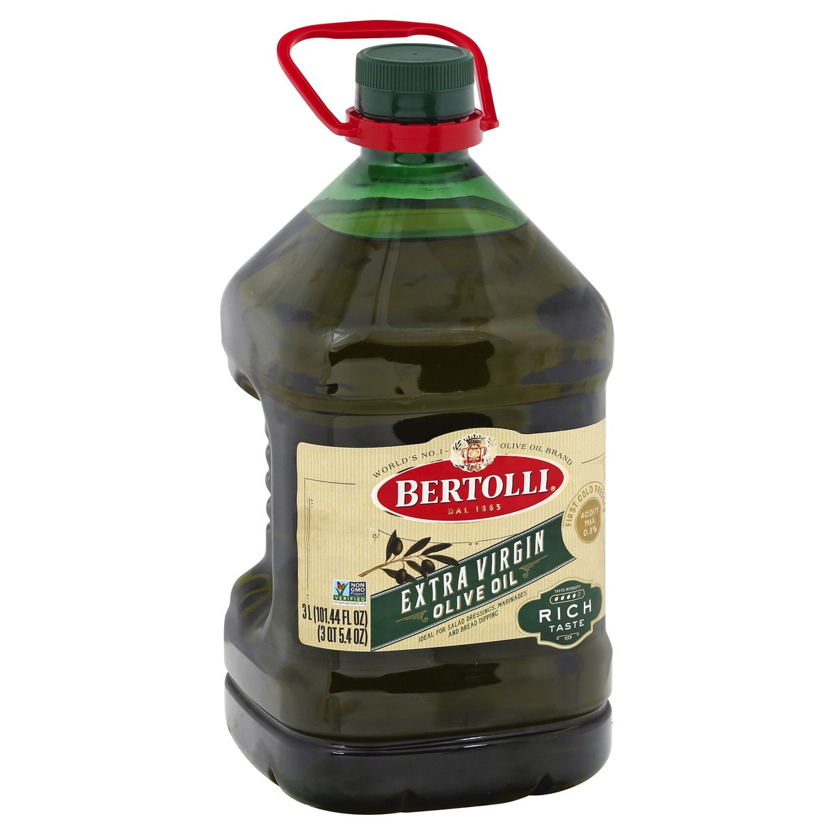 slide 9 of 13, Bertolli Extra Virgin Olive Oil 3 lt, 3 liter