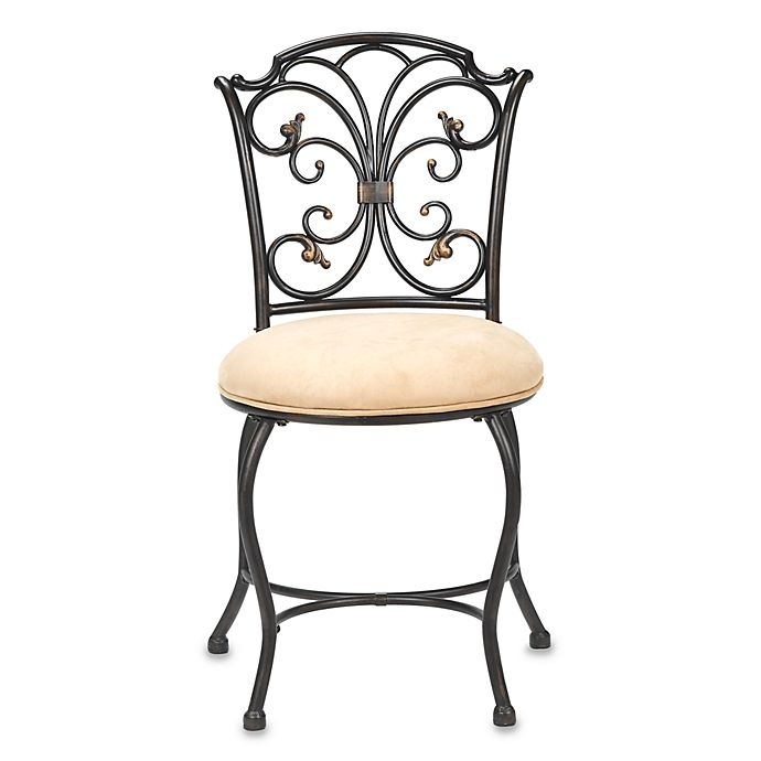 slide 1 of 1, Hillsdale Sparta Vanity Stool, 1 ct