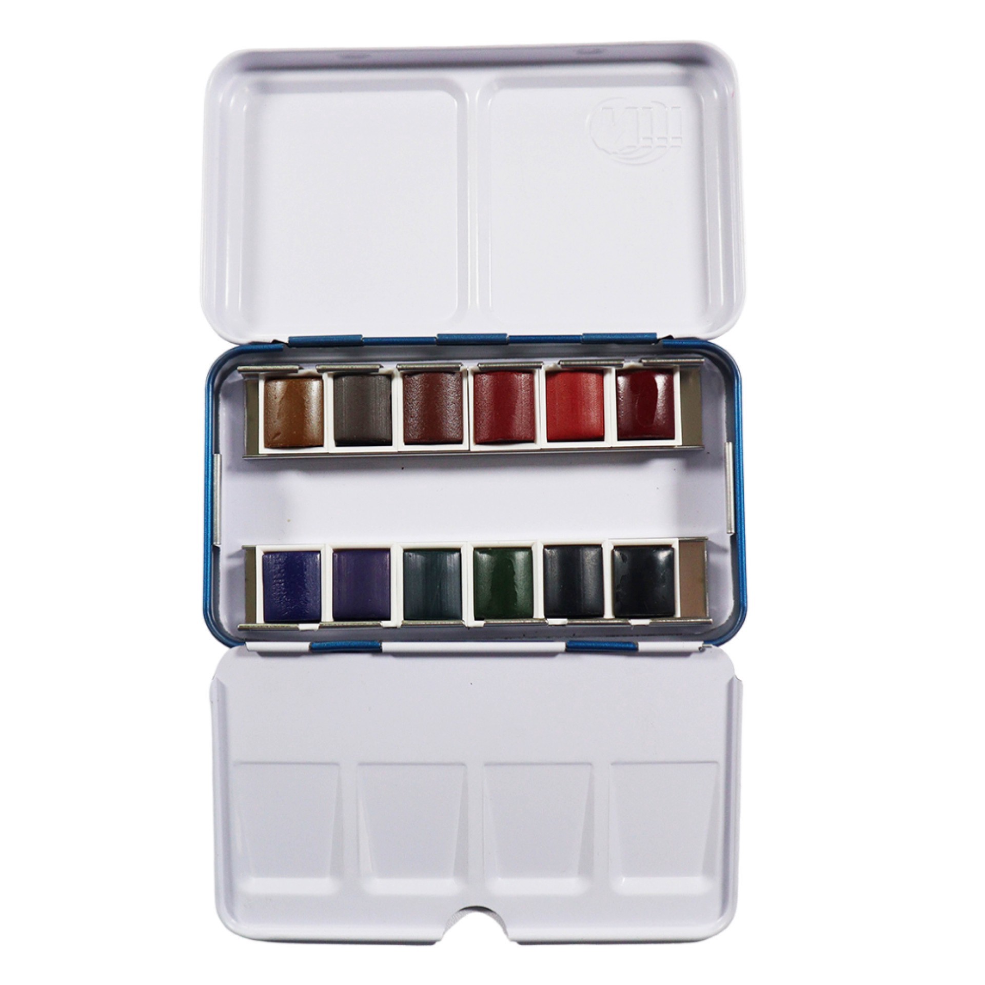 slide 4 of 8, Niji Artist Watercolors Essential Set, includes 12 assorted colors