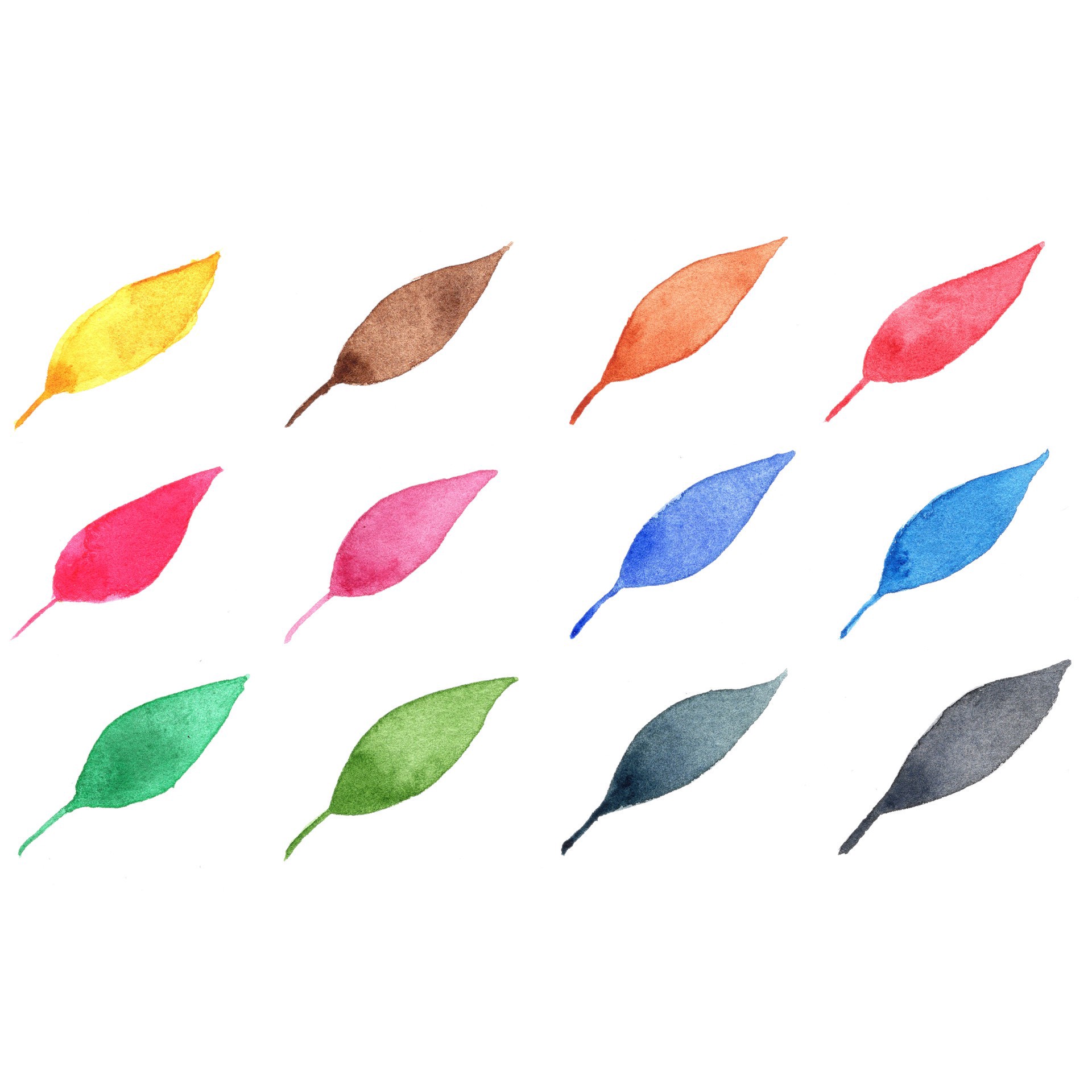 slide 2 of 8, Niji Artist Watercolors Essential Set, includes 12 assorted colors