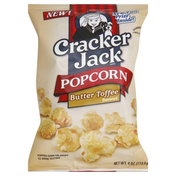 slide 1 of 6, Cracker Jack Butter Toffee Popcorn, 4 oz