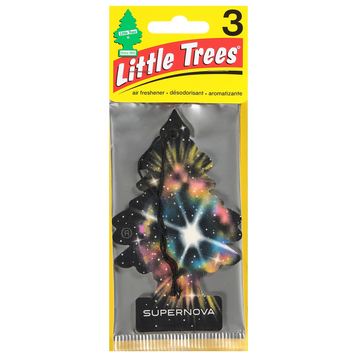 slide 1 of 11, Little Trees Supernova Air Freshener 3 Each, 3 ct