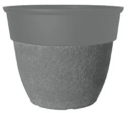 The HC Companies Brookhaven Washed Gray Planter
