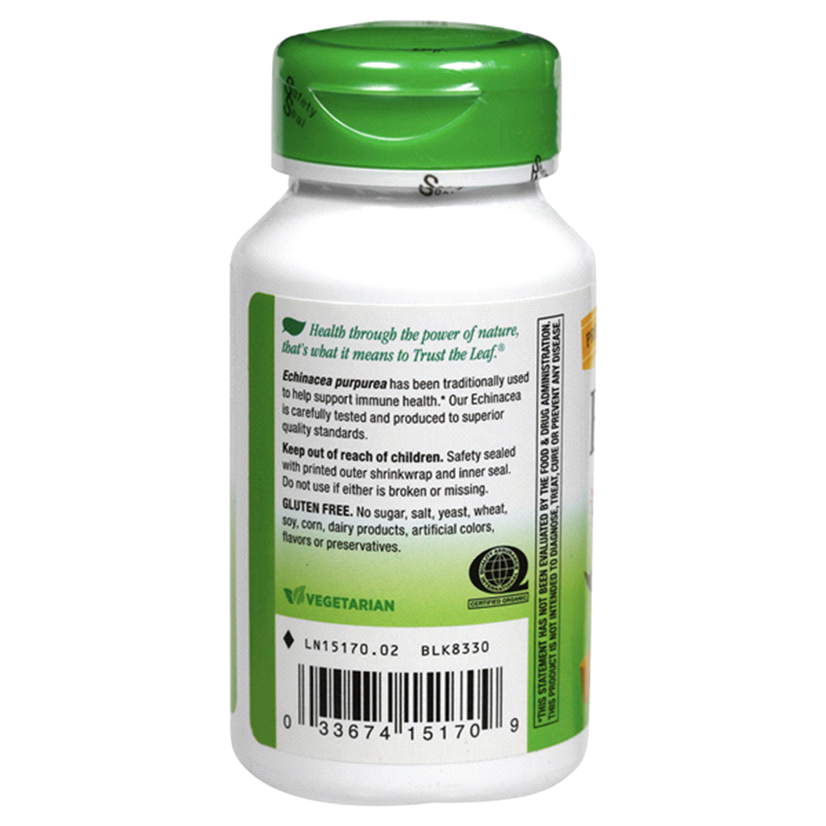 slide 2 of 3, Nature's Way Gotu Kola Herb, Longevity and Vitality*, 475 mg, 100 Capsules, 100 ct