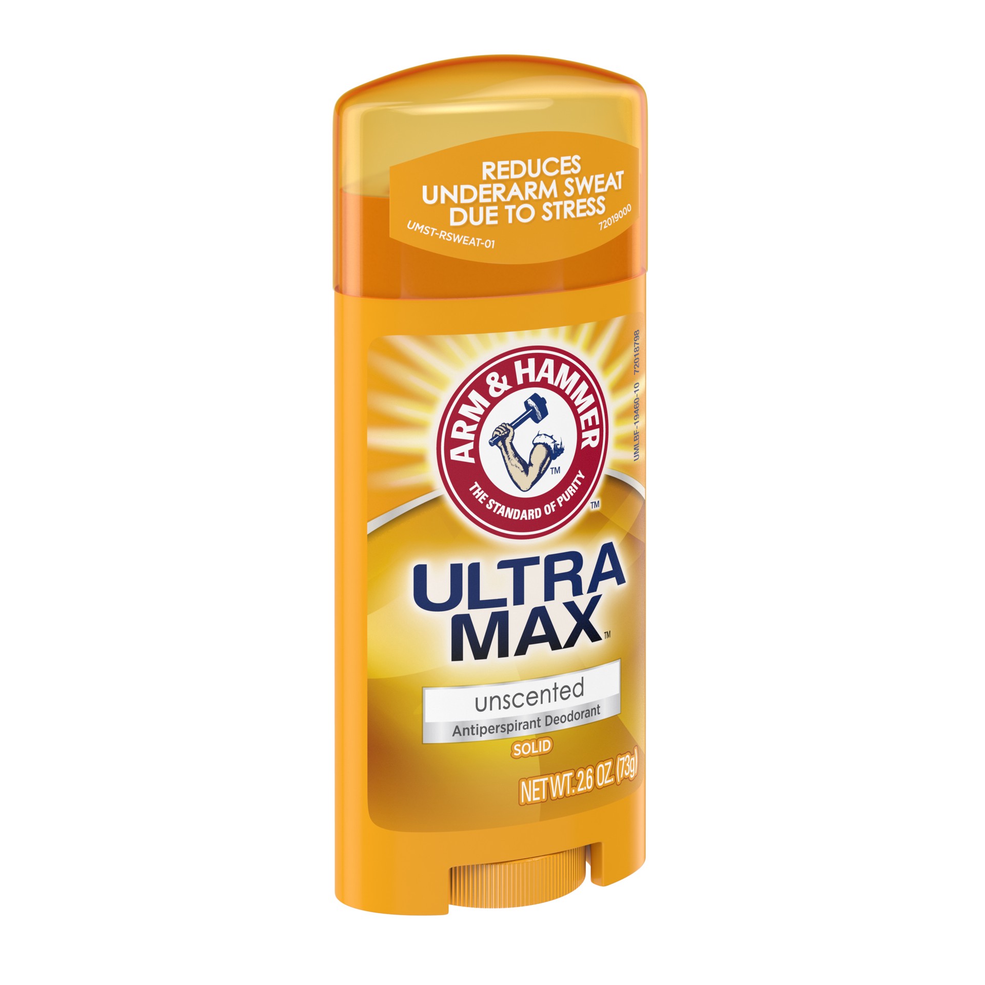 slide 4 of 4, ARM & HAMMER ULTRA MAX Solid Antiperspirant Deodorant, Unscented, 2.6 oz, 2.6 oz