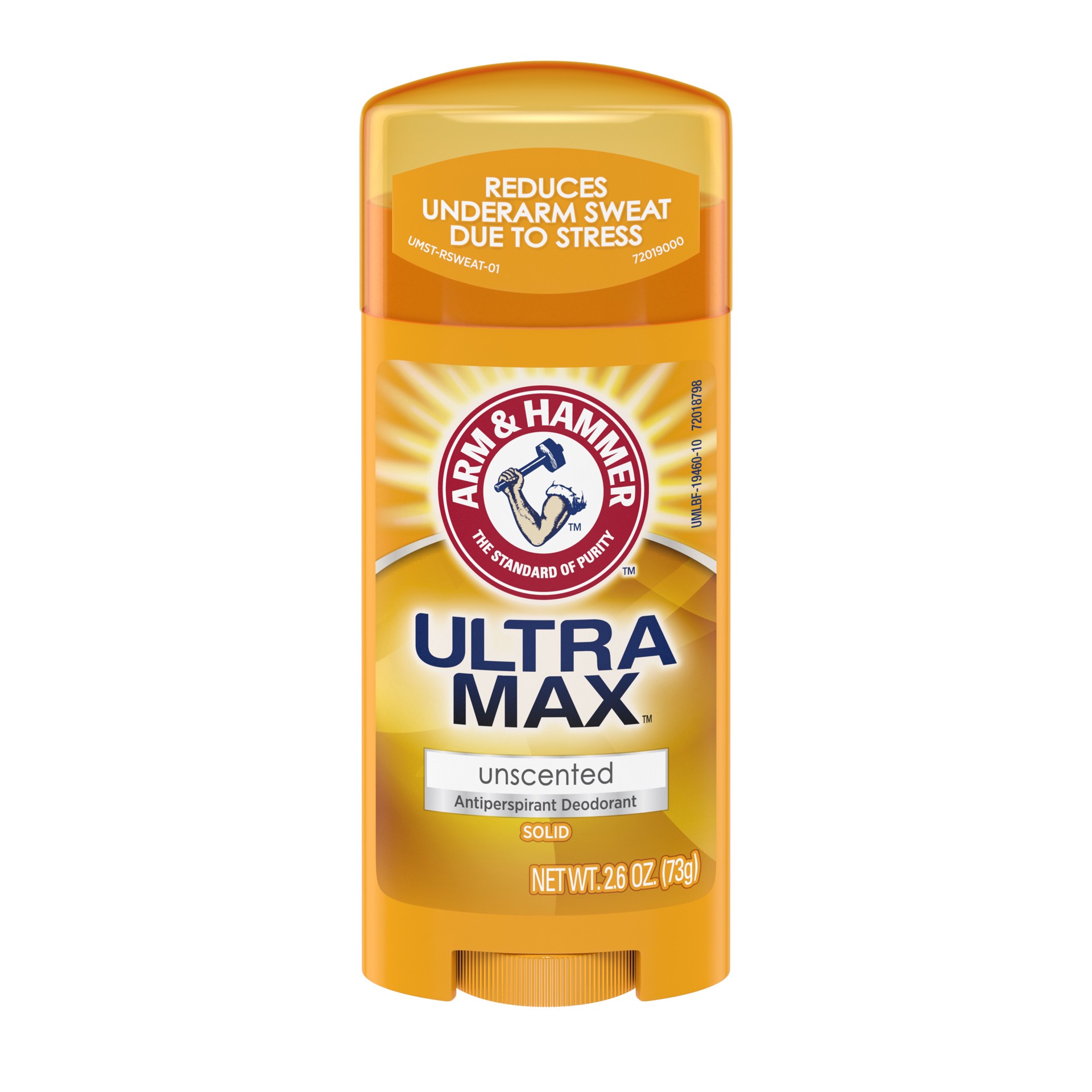 slide 1 of 4, ARM & HAMMER ULTRA MAX Solid Antiperspirant Deodorant, Unscented, 2.6 oz, 2.6 oz