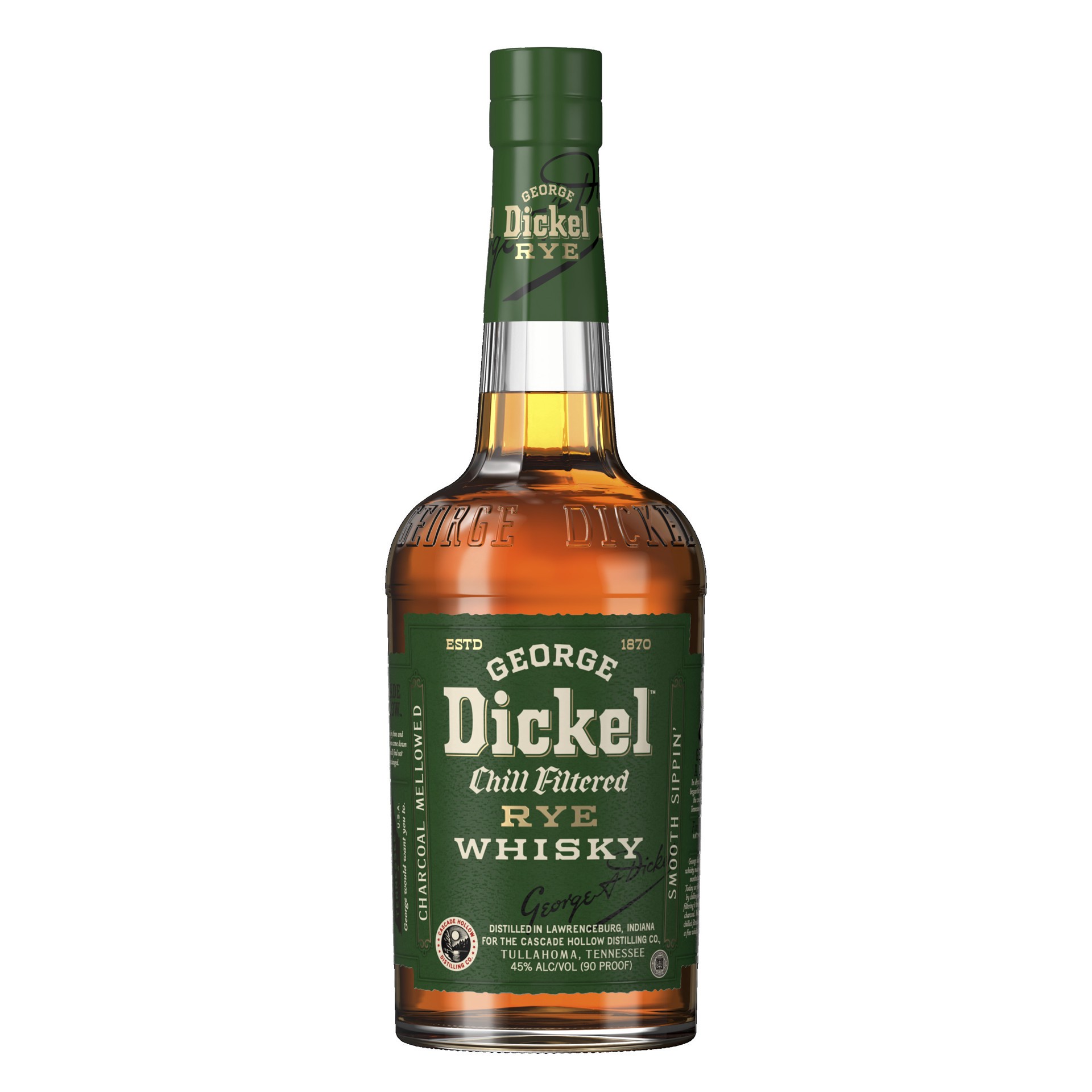 slide 1 of 4, George Dickel Rye Whisky, 750 mL, 750 ml
