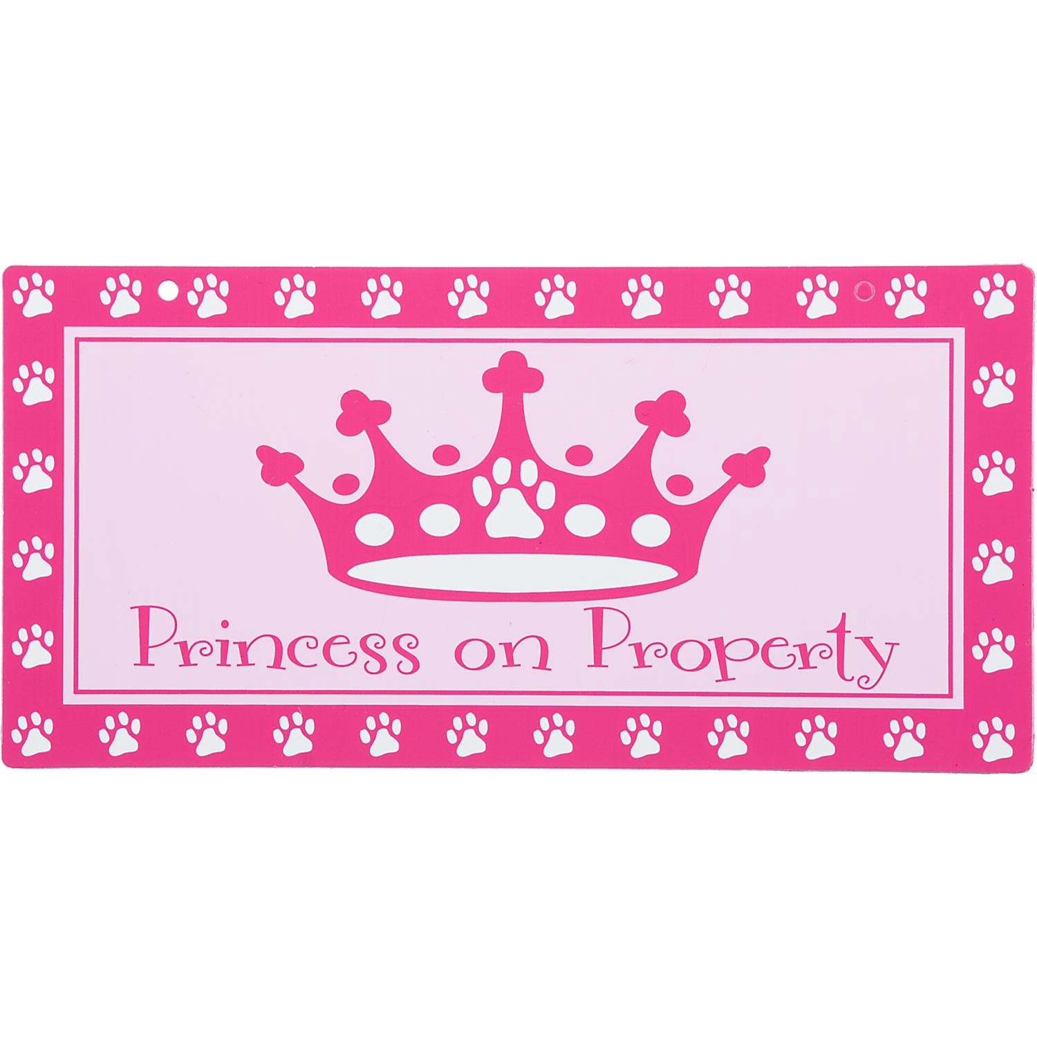 slide 1 of 1, Hillman Sign Center -- Princess on Property, 1 ct