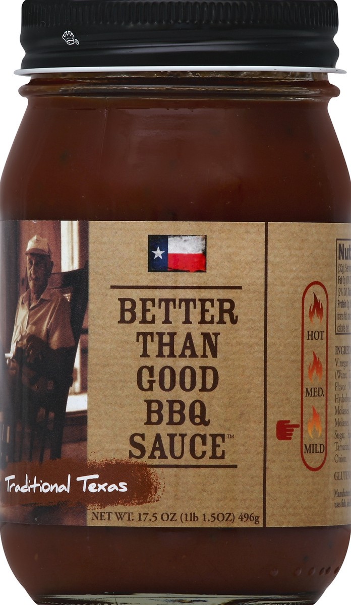 slide 2 of 2, Better than Good BBQ Sauce 17.5 oz, 17.5 oz