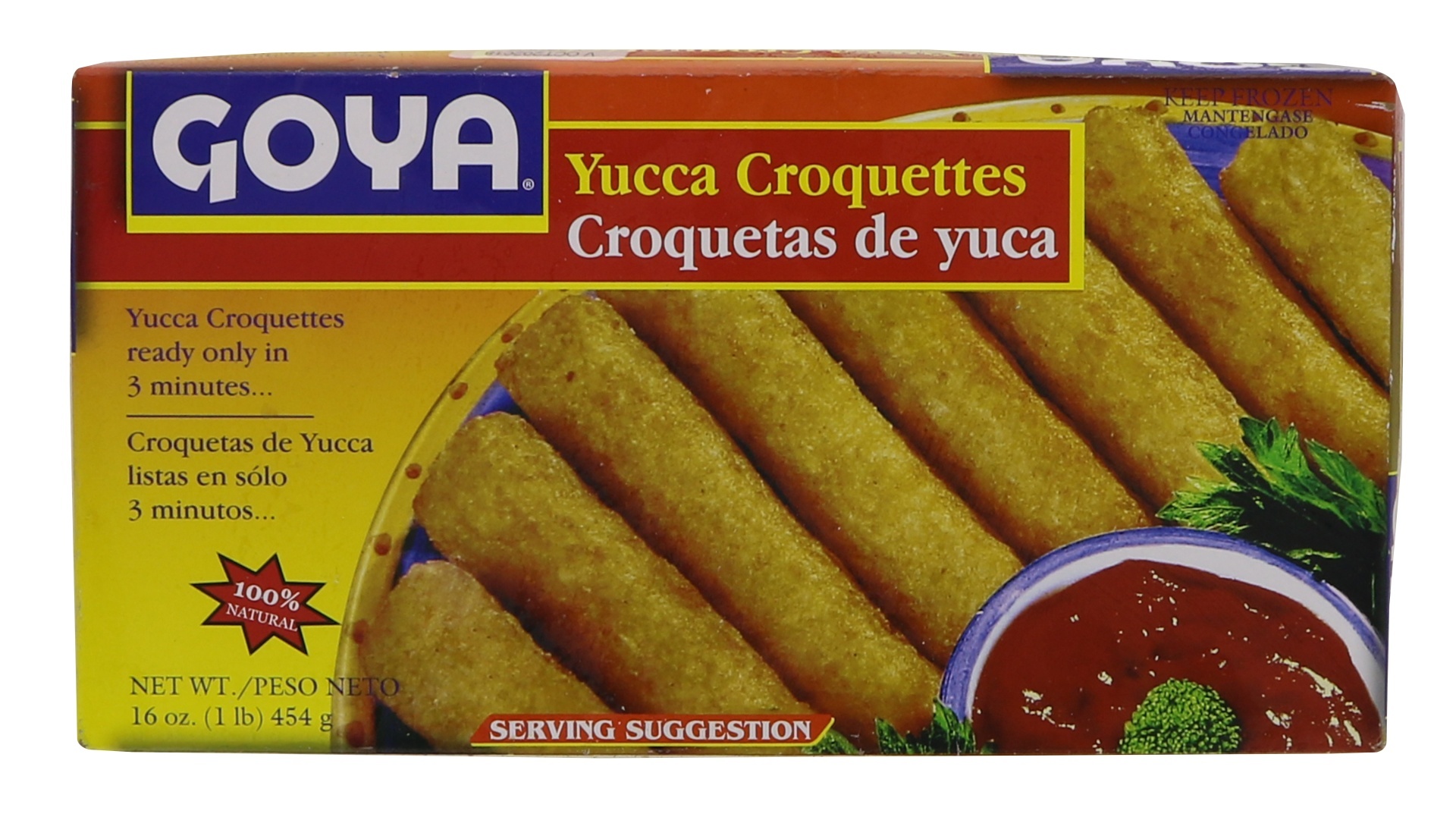 slide 1 of 1, Goya Yucca Freeze Croquette, 16 oz