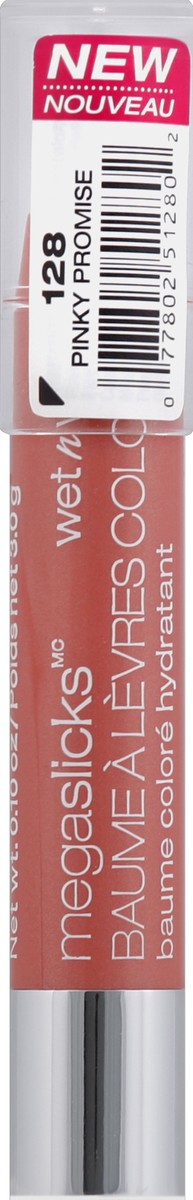 slide 2 of 4, wet n wild Megaslicks Balm Stain, Pinky Promise,, 0.1 oz