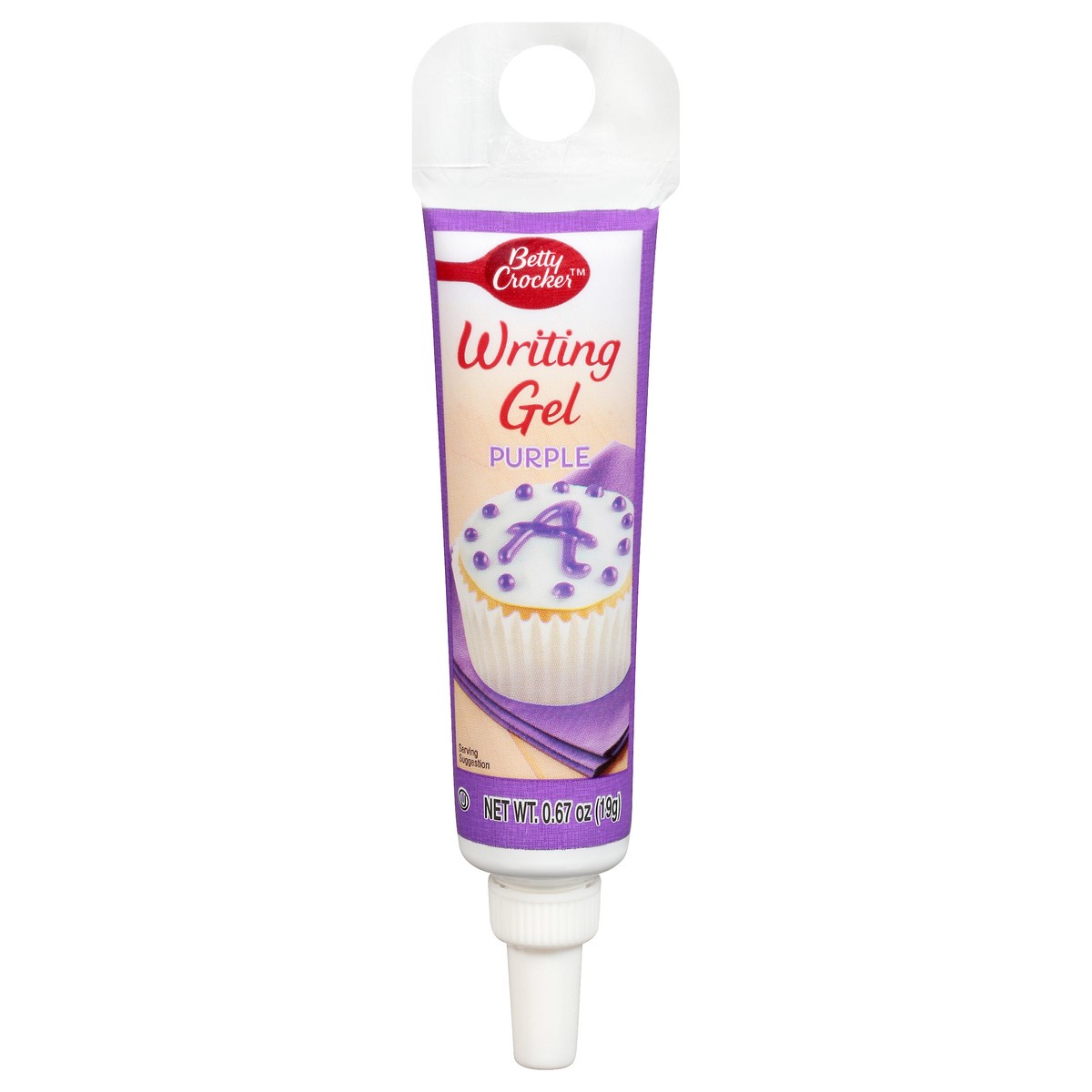 slide 1 of 9, Betty Crocker Purple Decorating Gel, 0.67 oz