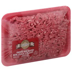Harris Teeter Rancher 85% Lean/15% Fat Round Ground Beef 1 ea