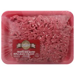 Harris Teeter Rancher 85% Lean/15% Fat Round Ground Beef 1 ea