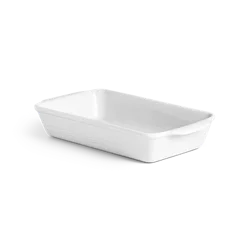 Bia White Rectangle Baker 3.8 qt
