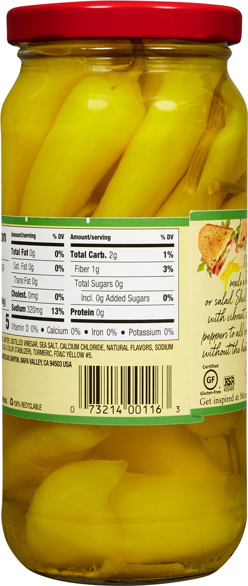 slide 3 of 7, Mezzetta Sweet Banana Peppers, 16 fl oz, 16 fl oz