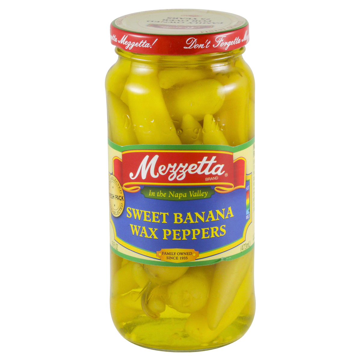 slide 1 of 7, Mezzetta Sweet Banana Peppers, 16 fl oz, 16 fl oz