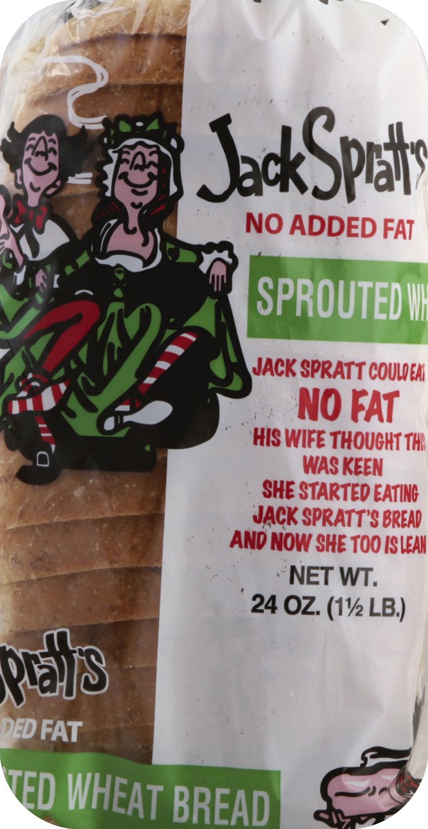 slide 2 of 6, Jack Spratt's Jack Sprat Bread, 24 oz