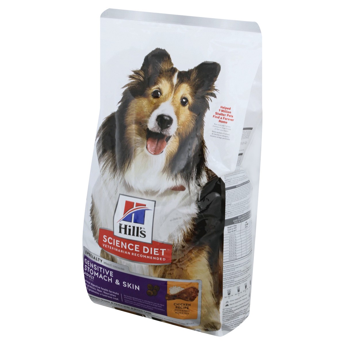 slide 9 of 9, Hill's Adult Specialty Sensitive Stomach & Skin Chicken & Barley Recipe Dog Food 30 lb, 30 lb