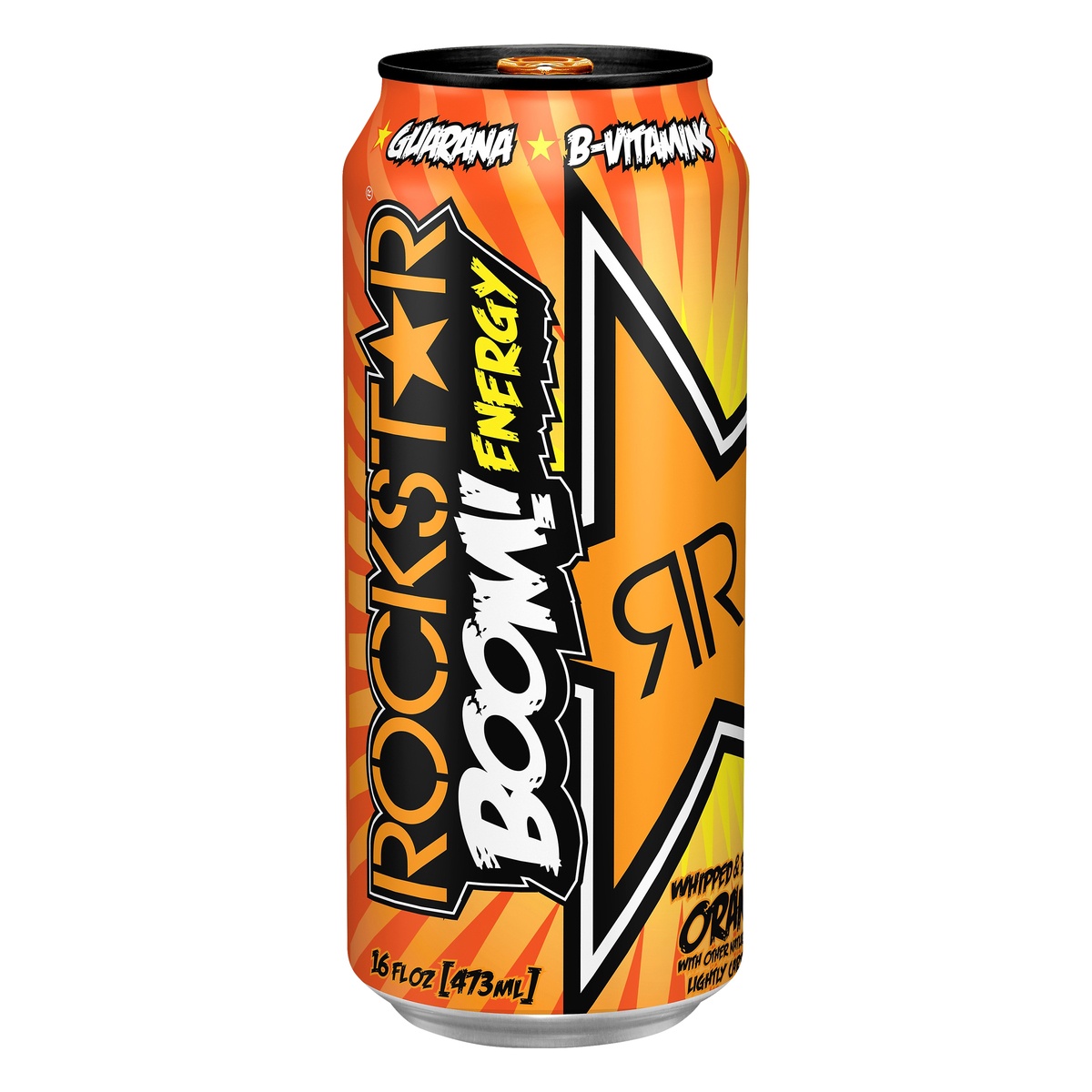 slide 1 of 1, Rockstar Boom Whipped Orange Energy Drink, 16 fl oz