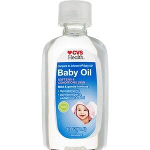 slide 1 of 1, CVS Health Baby Oil, 3 Oz, 1 ct