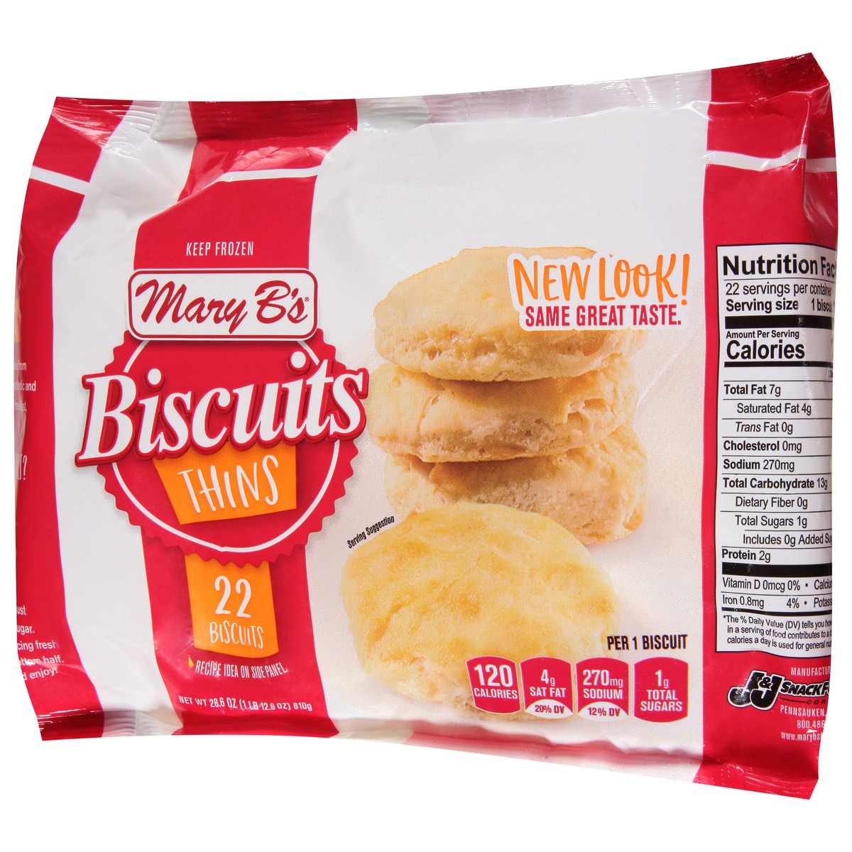 slide 3 of 9, Mary B's Thins Biscuits 22 ea, 22 ct