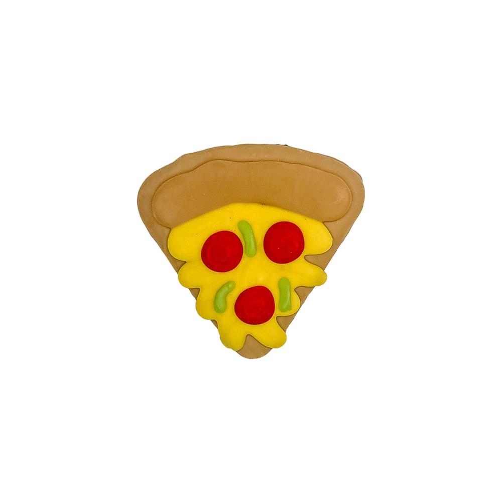 slide 1 of 1, Wufers Pizza Slice Dog Treat Biscuit, 1 ct