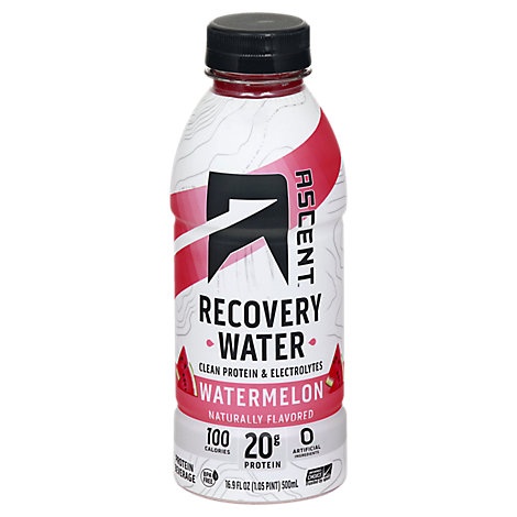 slide 1 of 1, Ascent Recovery Water Watermelon - 16.9 fl oz, 16.9 fl oz