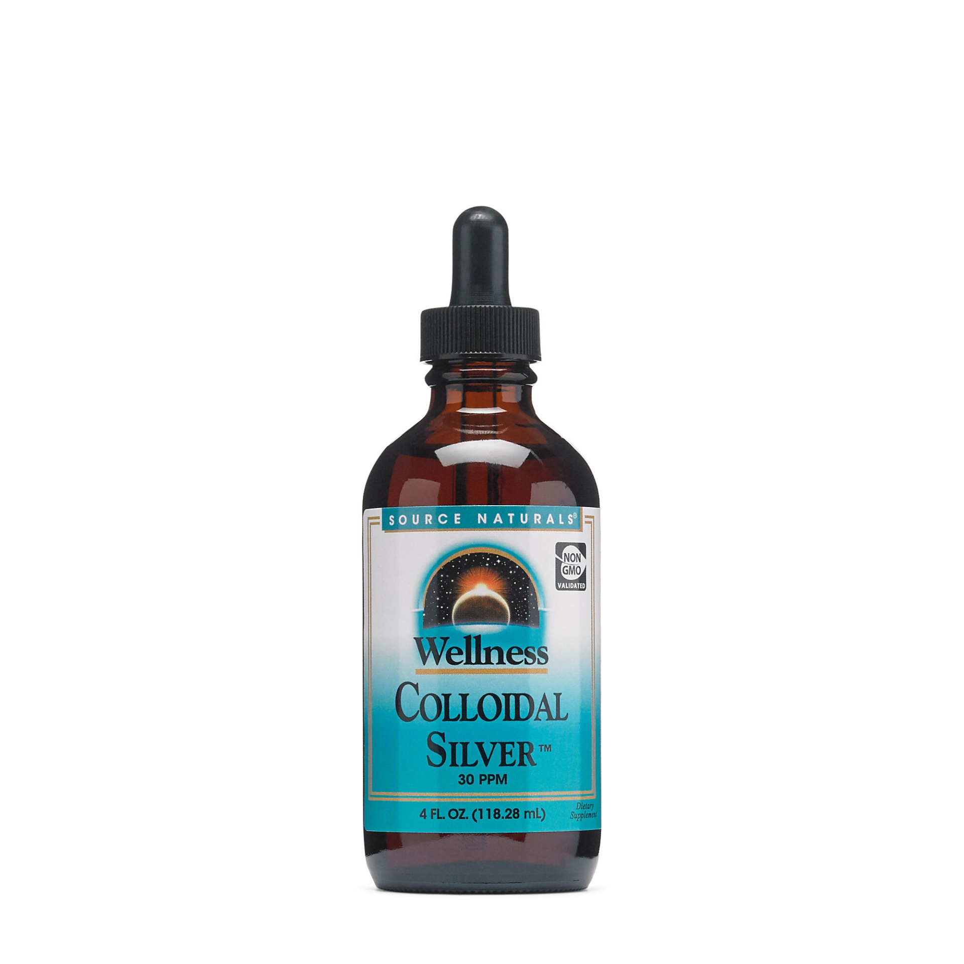 slide 1 of 1, Source Naturals Wellness Coll Silver, 4 fl oz