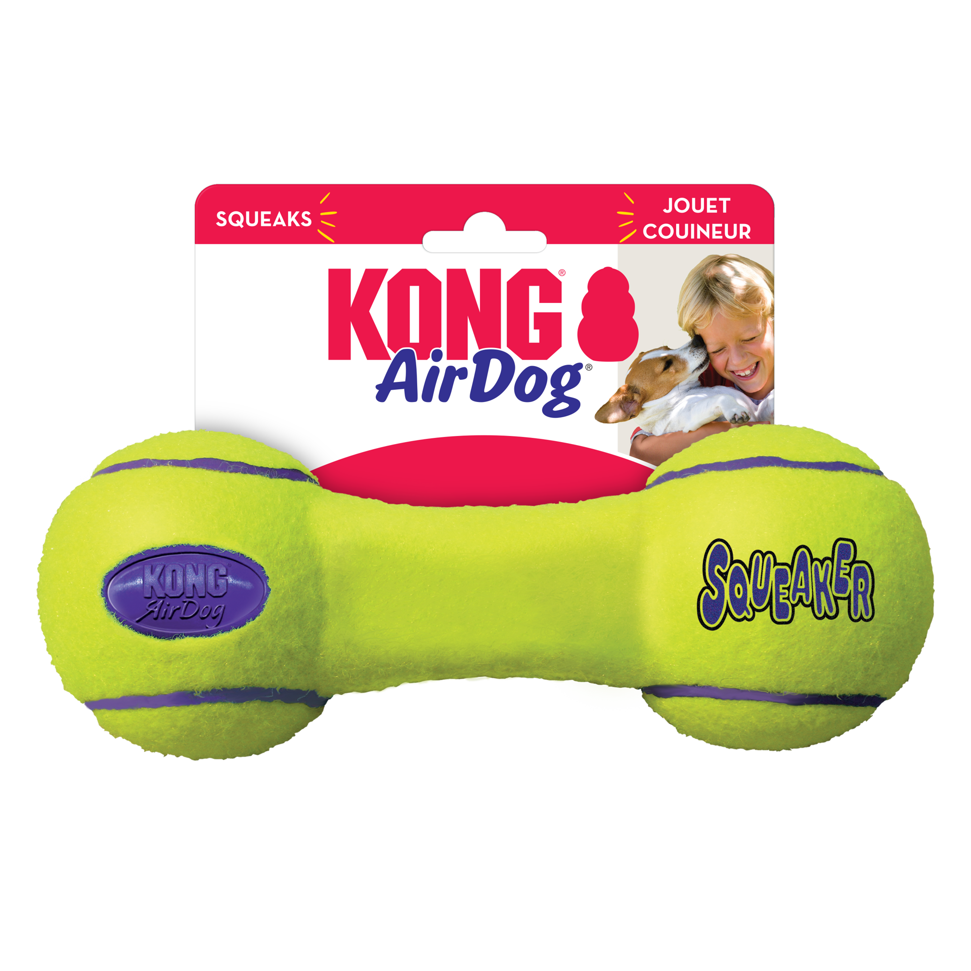 slide 3 of 4, KONG AirDog Dumbbell Lg, 1 ct