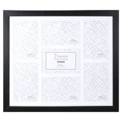 Malden Great Value Black 7-Opening Collage Frame 4x6