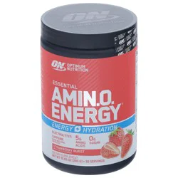 Optimum Nutrition Essential Strawberry Burst Amino Energy 10.05 oz