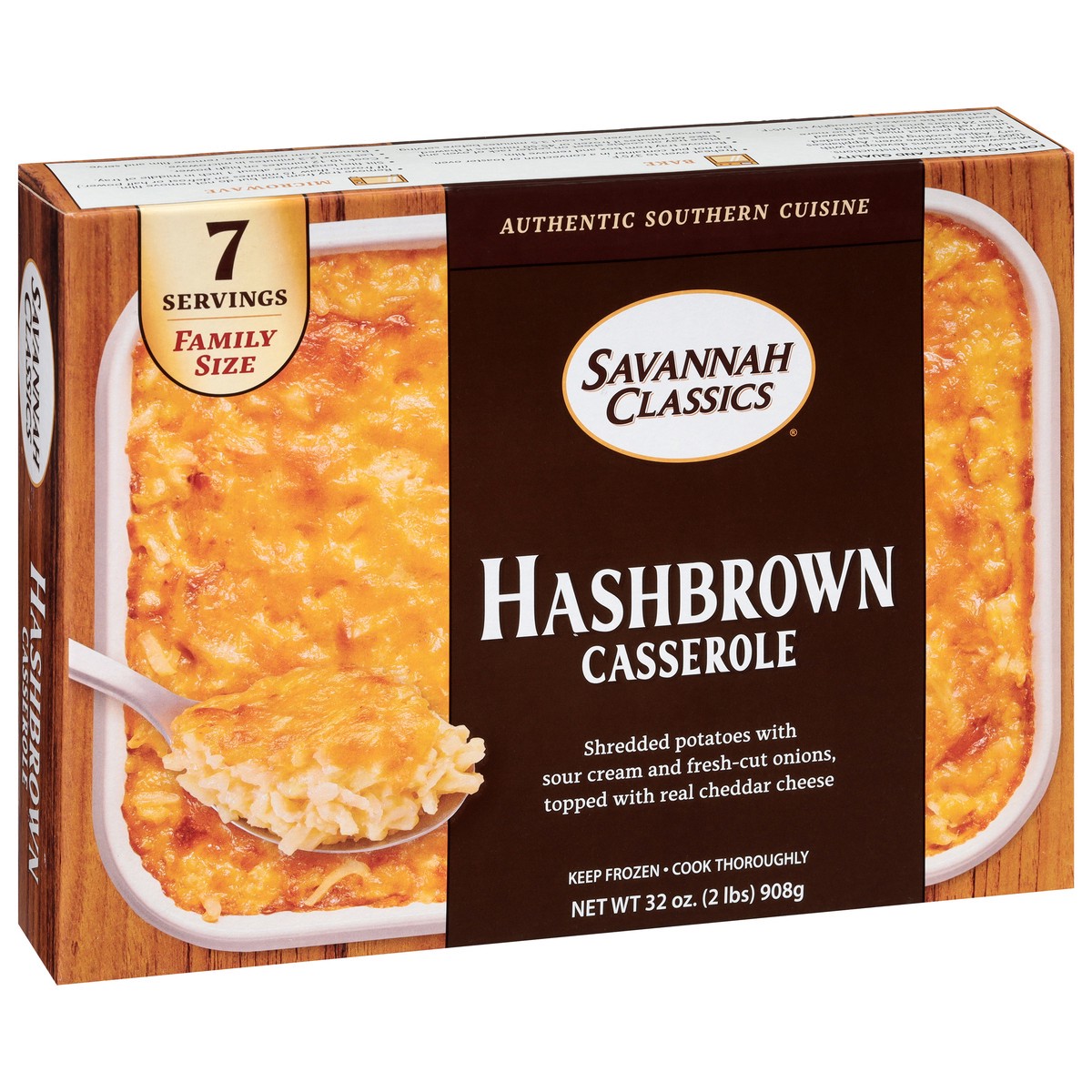 slide 8 of 14, Savannah Classics Hashbrown Casserole Family Size 32 oz, 32 oz