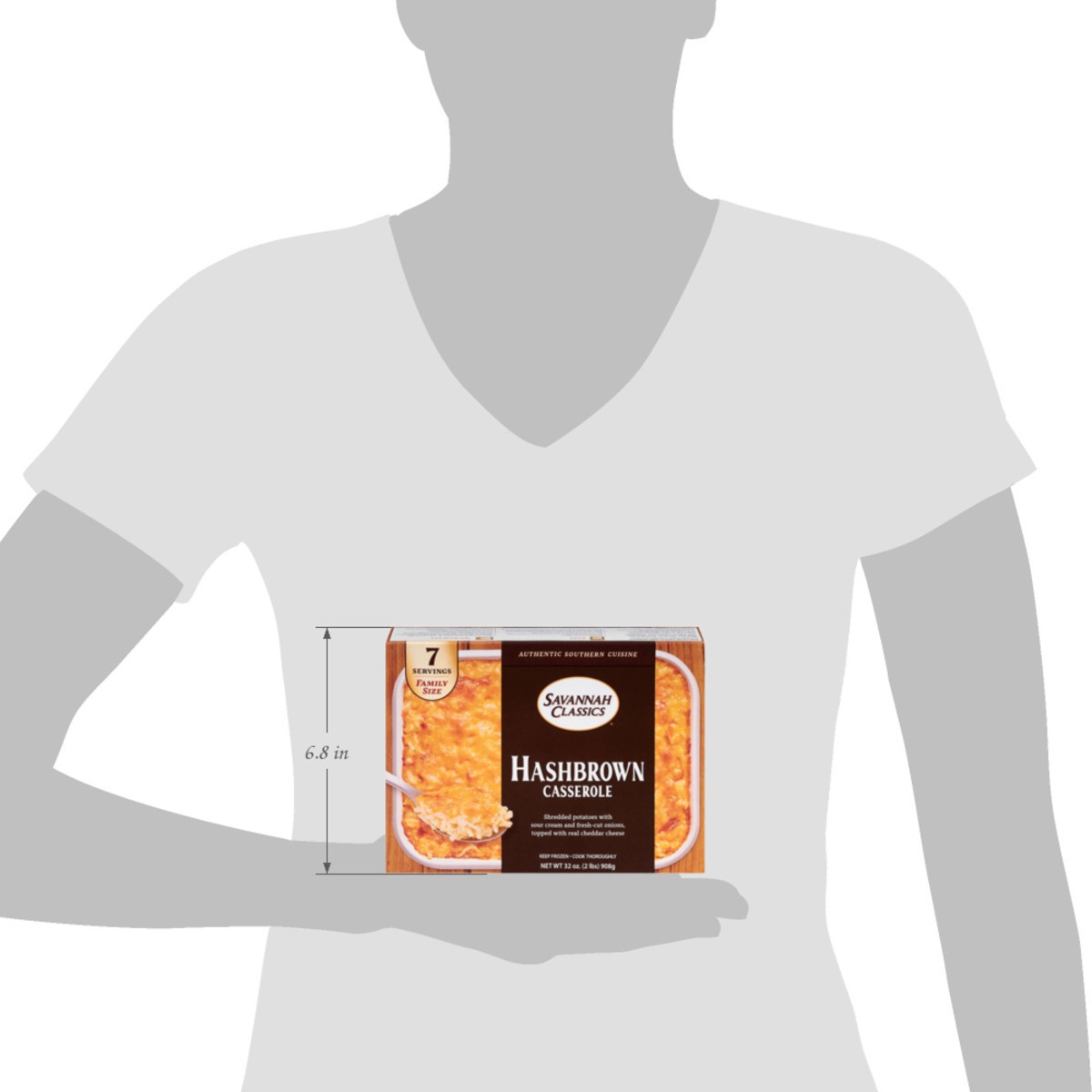 slide 7 of 14, Savannah Classics Hashbrown Casserole Family Size 32 oz, 32 oz