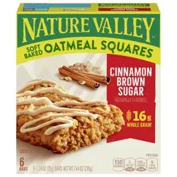 Nature Valley Cinnamon Brown Sugar Soft-Baked Oatmeal Squares