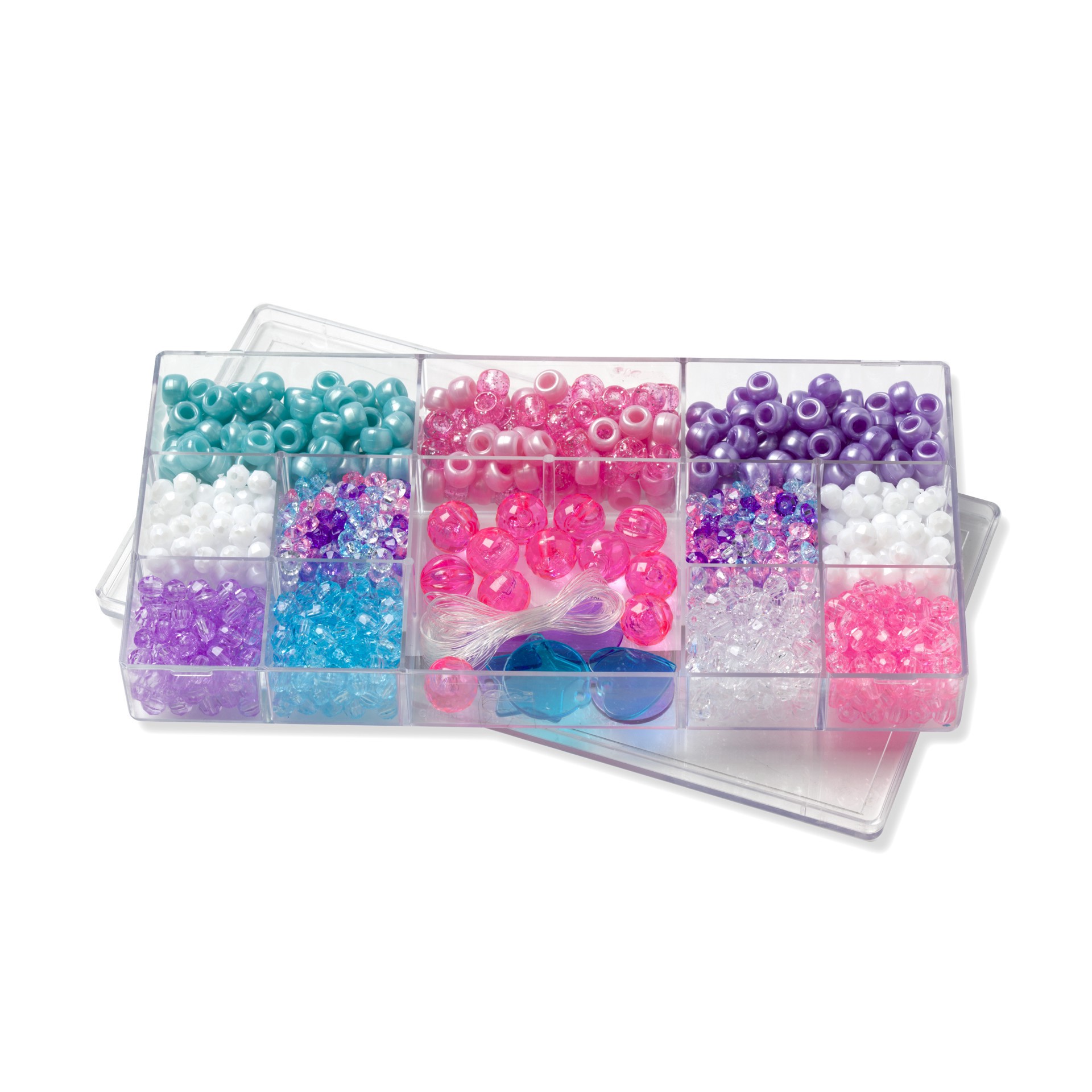 slide 4 of 4, Unicorn Colors Bead Box By Creatology, 1007 ct