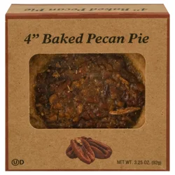 Bakery 4 Inch Baked Pecan Pie
