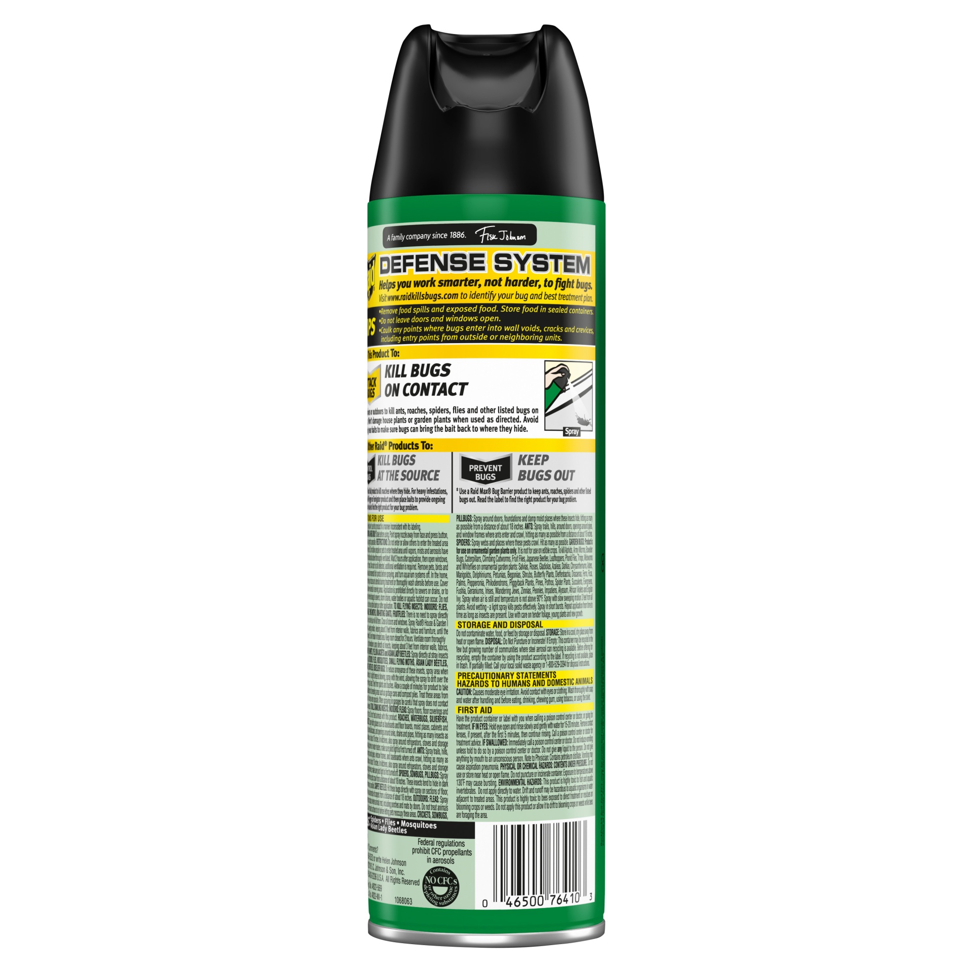 slide 2 of 7, Raid House And Garden Bug Killer Insecticide, 11 oz