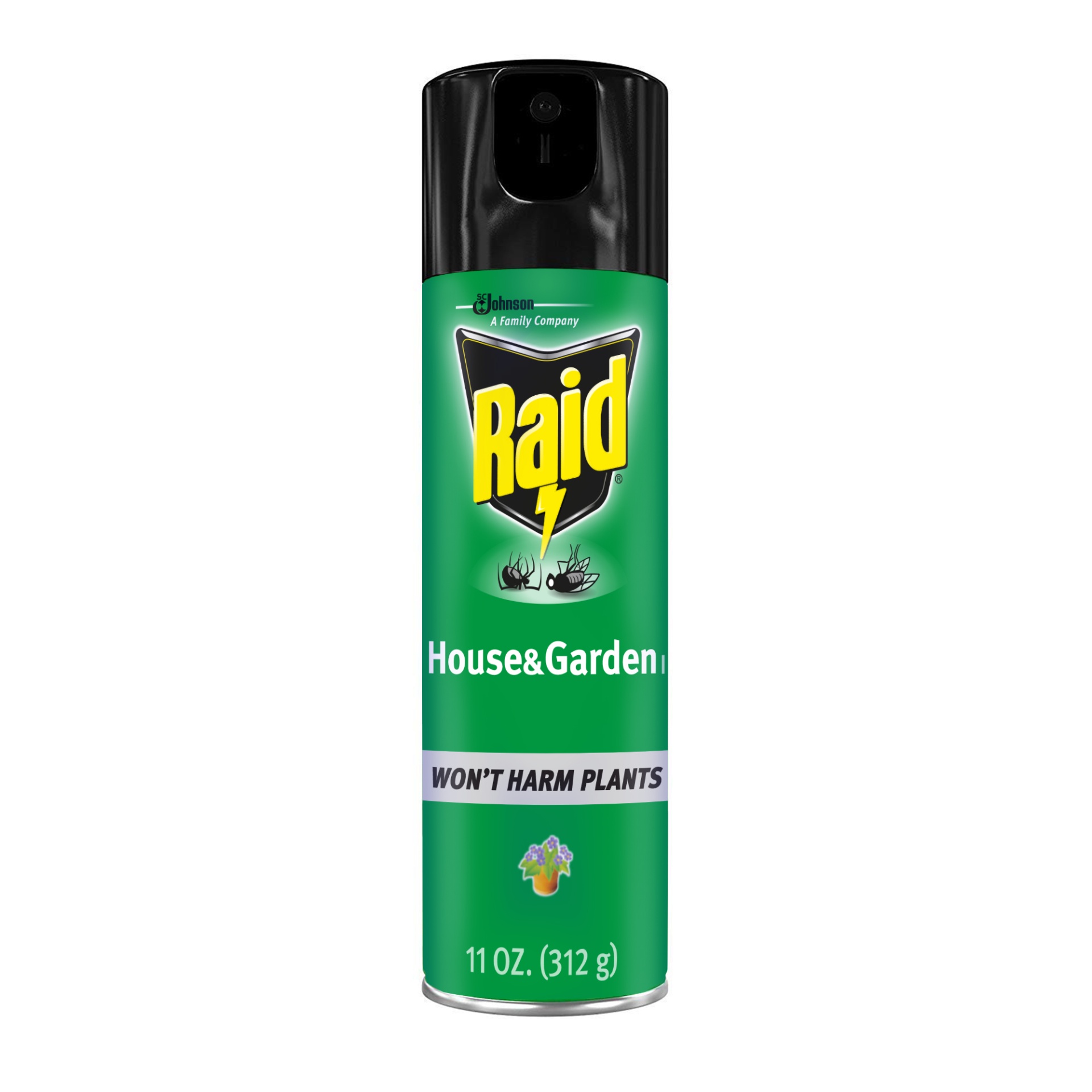 slide 1 of 7, Raid House And Garden Bug Killer Insecticide, 11 oz