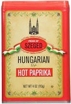 slide 1 of 1, Bende Hungarian Tin - Hot Paprika, 8 oz