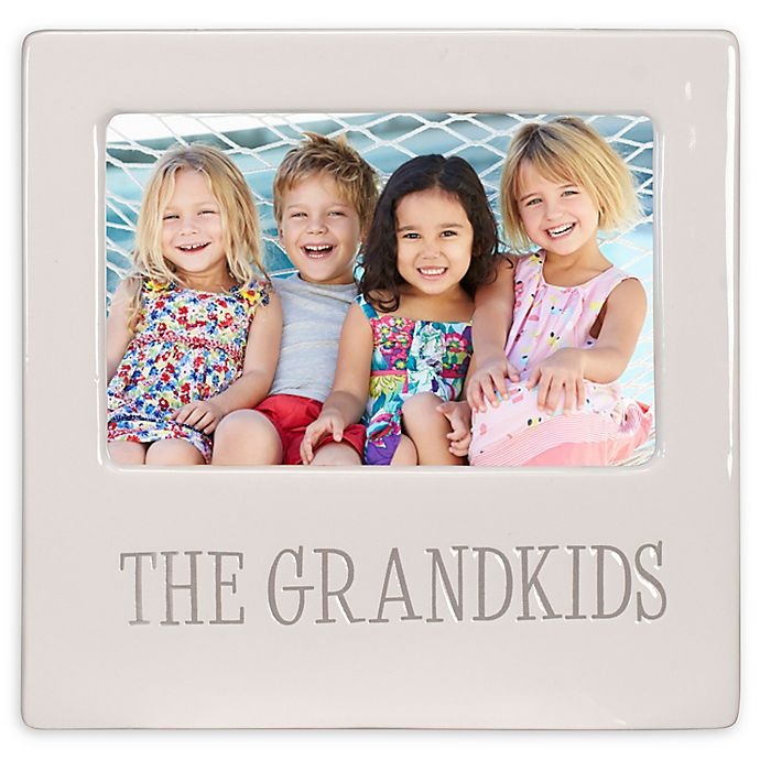 slide 1 of 2, Malden The Grandkids Picture Frame - White, 4 in x 6 in