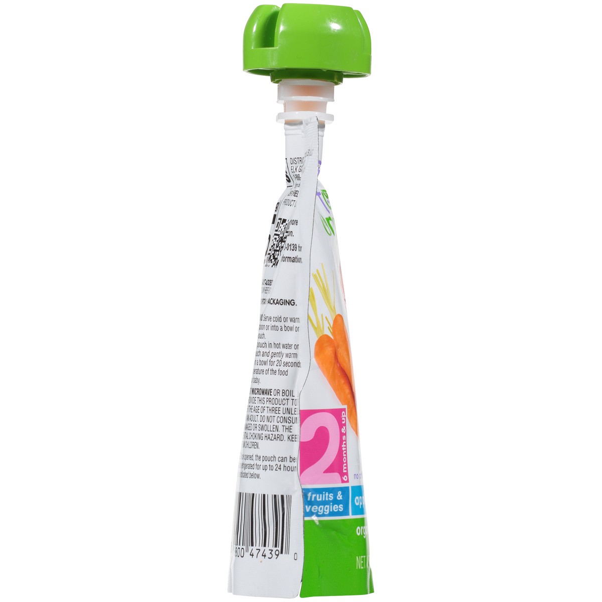 slide 3 of 14, Tippy Toes Apple Carrot Organic Baby Food, 3.5 oz