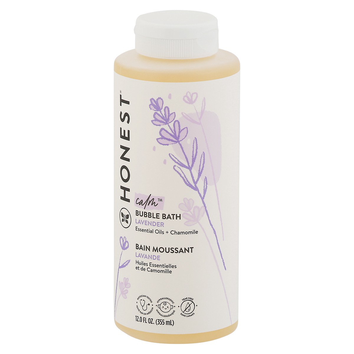 slide 7 of 9, Honest Calm Lavender Bubble Bath 12 fl oz, 12 oz