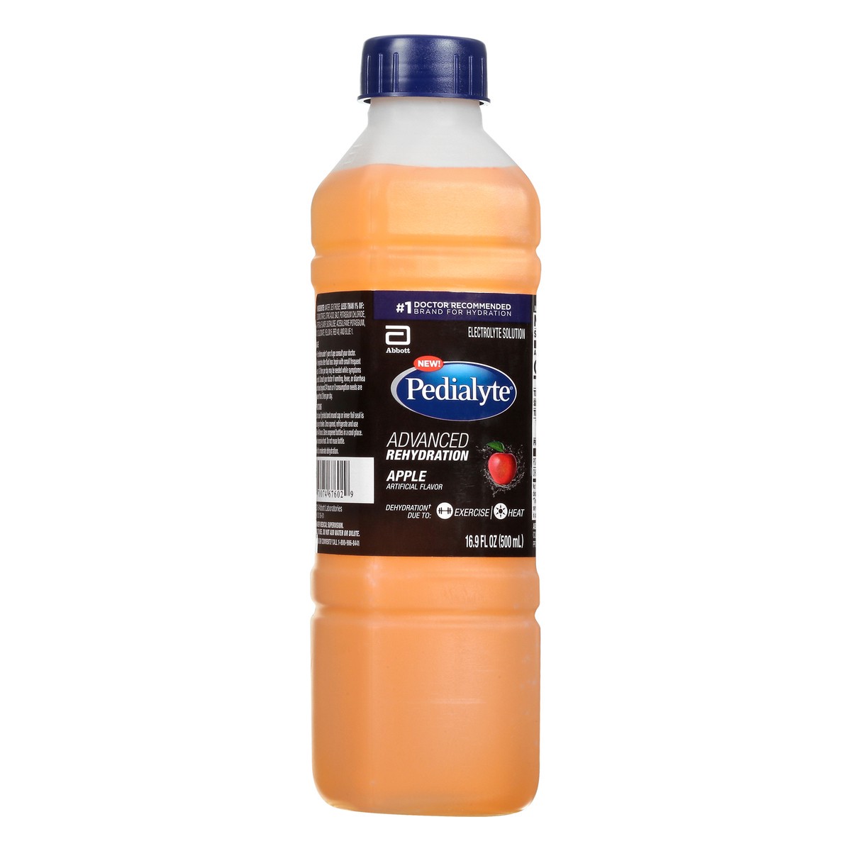 slide 5 of 13, Pedialyte Advanced Rehydration Apple Electrolyte Solution - 16.9 fl oz, 500 ml